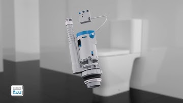 How to replace Dual flush cable mechanism PLUS bottom inlet, push button & fixations | Roca