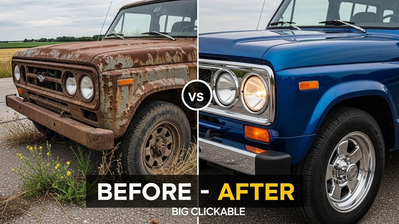 ASMR Car Restoration! Full Restoration Of Abandoned Vehicle to Road Test (No Talking)