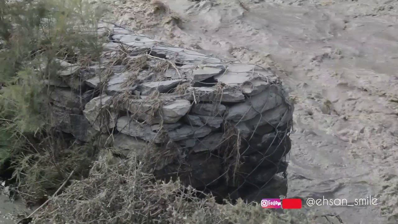 Flooded river Immit Ishkoman 2018 