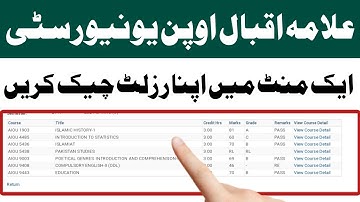Aiou Result Check Karne Ka Tarika | Aiou Result Check Autumn 2021 semester | Online Earning Aiou
