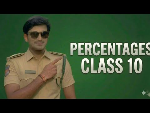 Percentages class 10