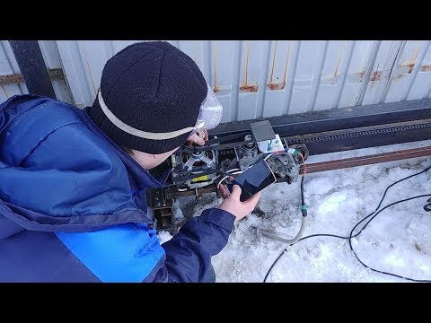 Самодельные автоматические ворота. Итоговый вариант. Ворота Ч5