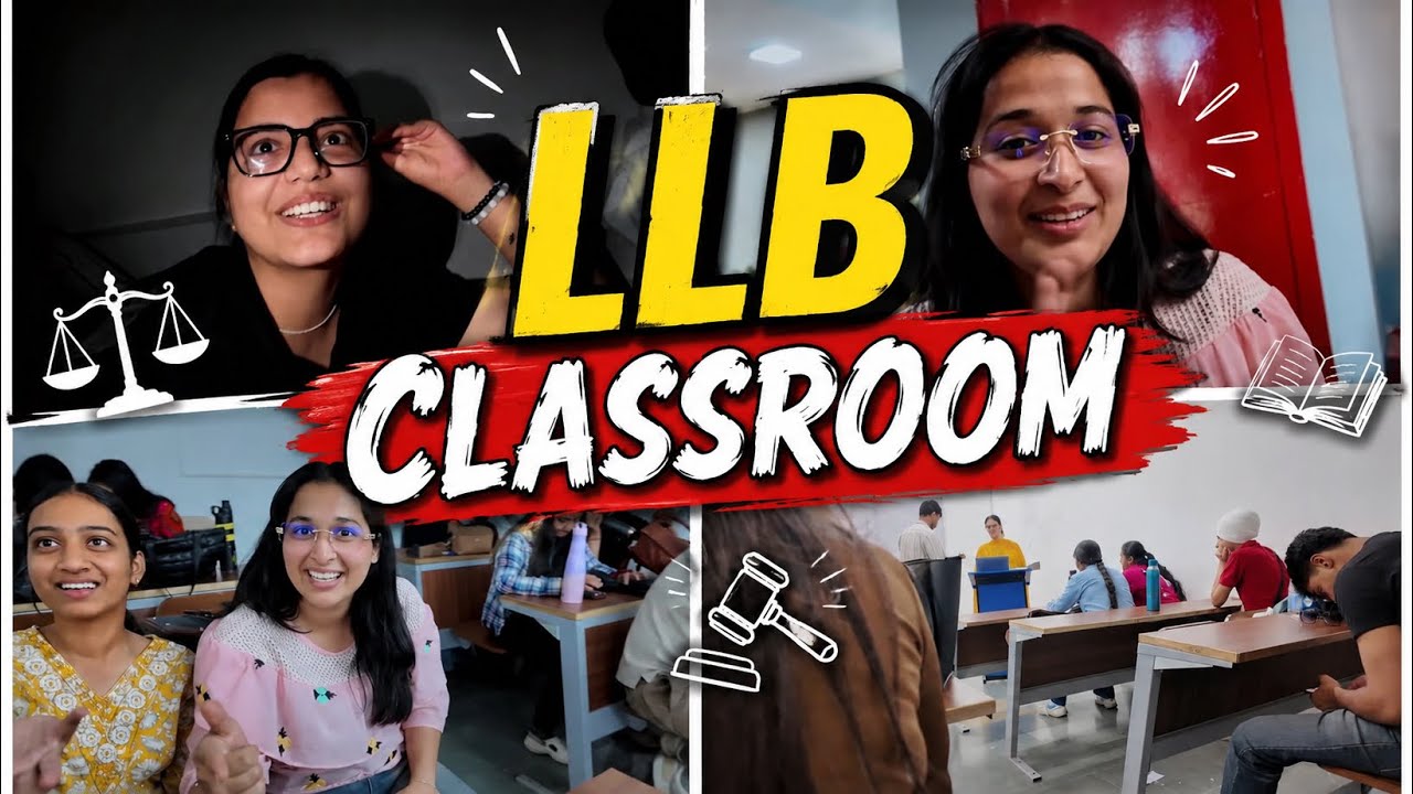 LLB CLASSROOM ⚖️🎀 | CGC UNIVERSITY MOHALI CAMPUS | AAKASH RANA ...
