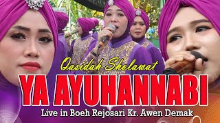 YA AYUHANNABI || QASIDAH EL WAFDA LIVE IN BOEH KR.AWEN 2022
