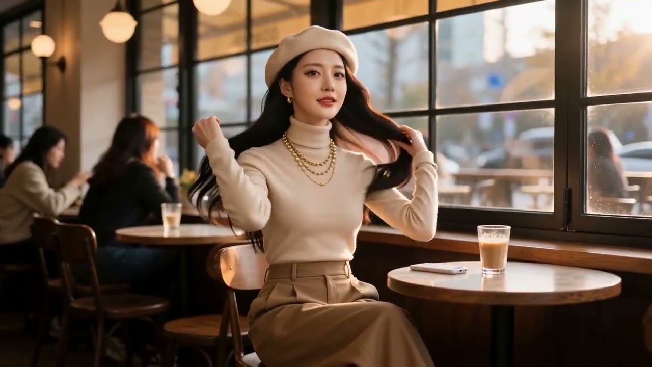 Fall Soft Girl Lookbook 🍂 4 Cozy Korean-Inspired Outfits