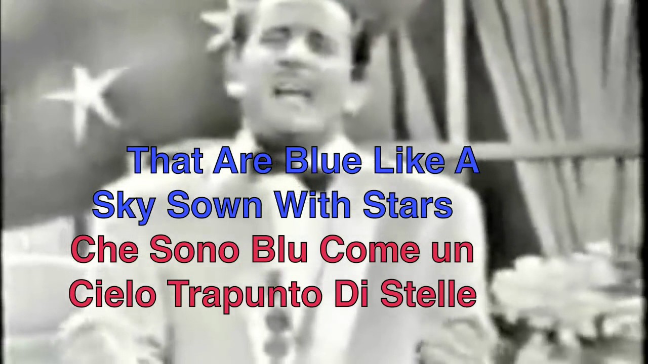 nel blu dipinto di blu lyrics