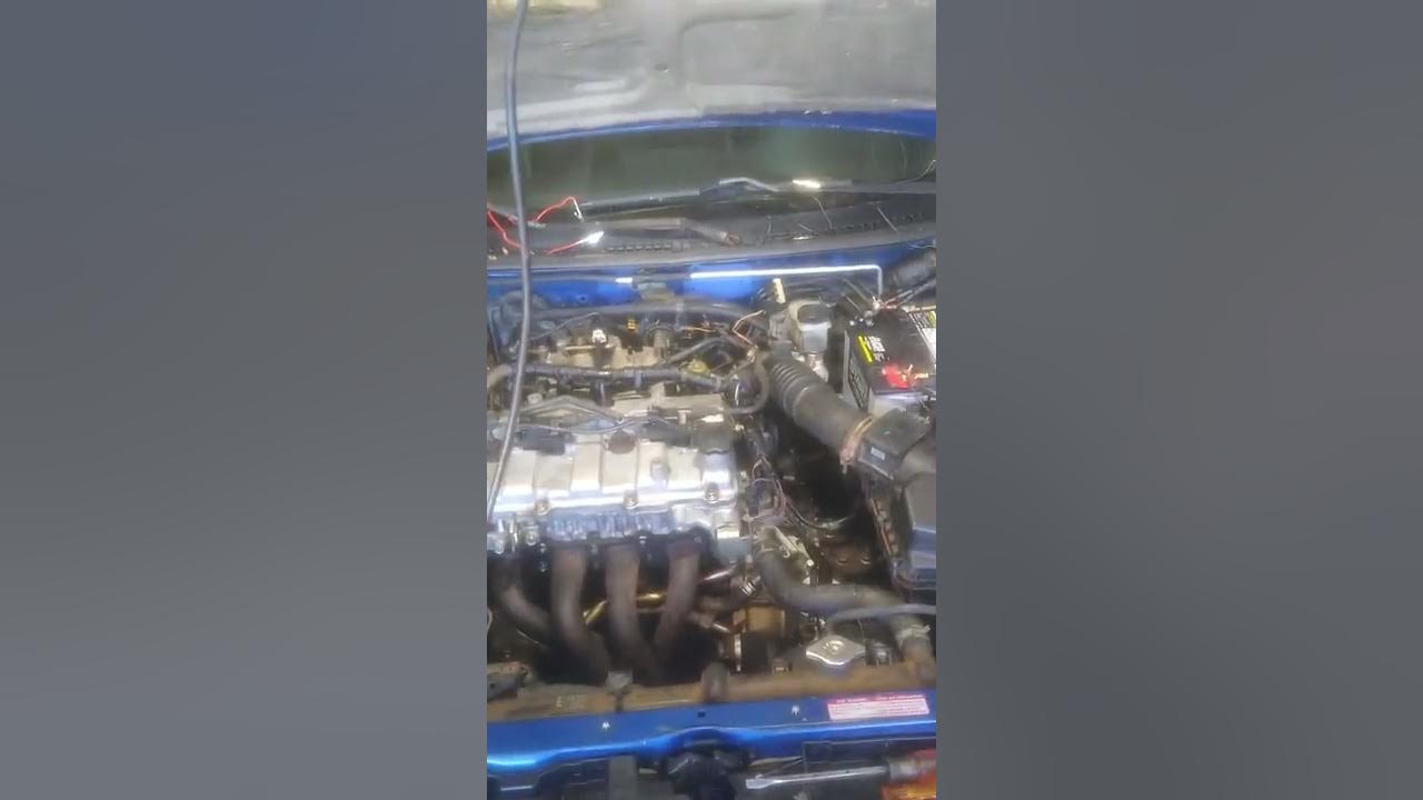 2001 Mazda protege engine swap no spark no fuel - YouTube