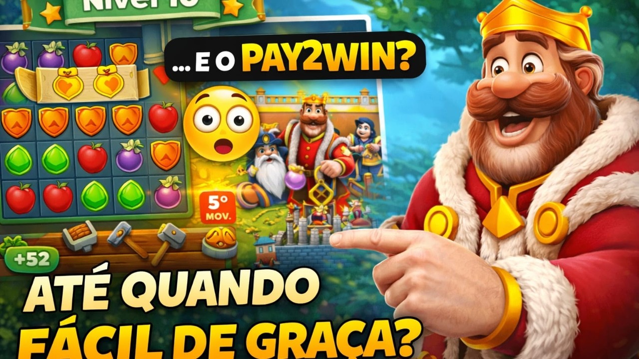 Até o nível 10 foi tranquilo... mas quando começa o Pay2Win?