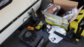 shuttle bus conversion - day 2