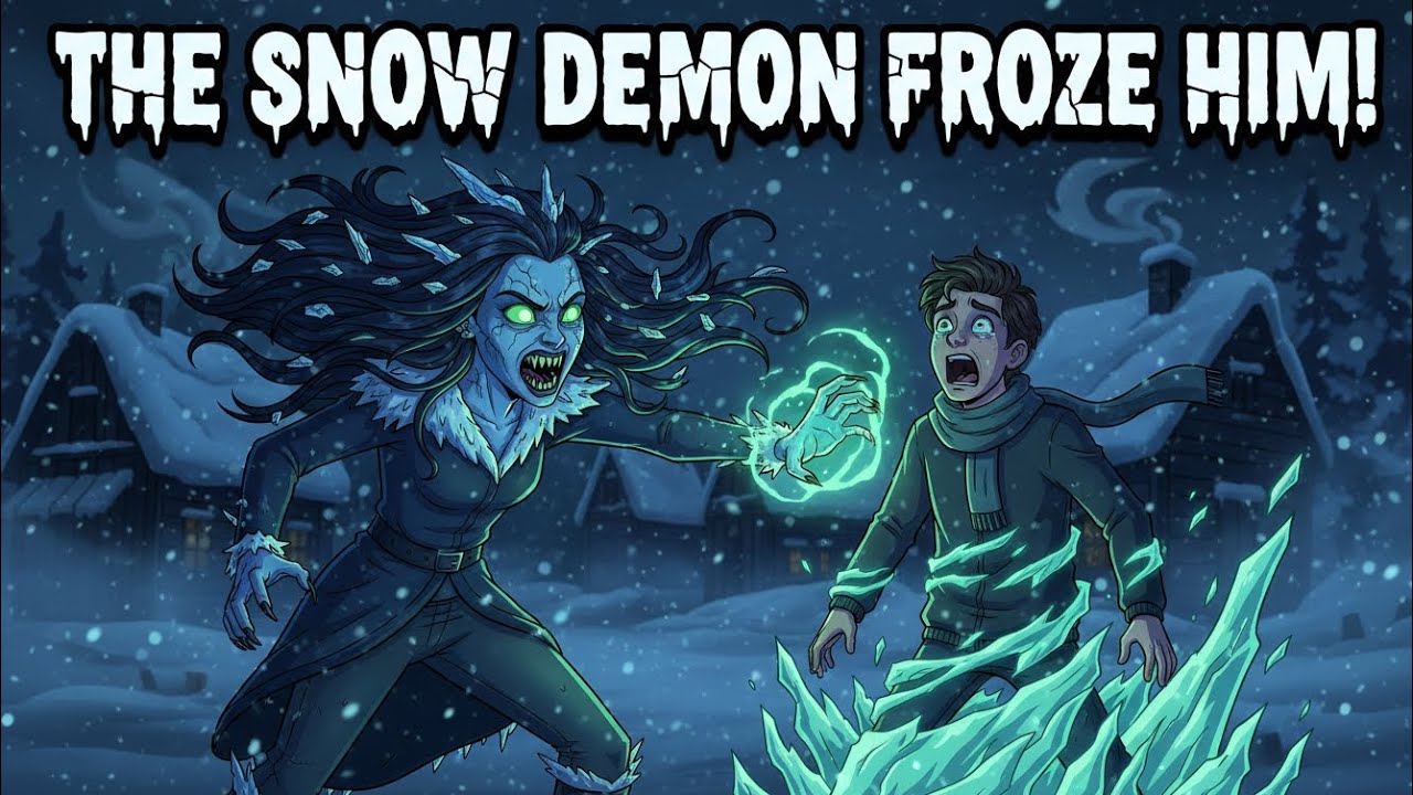 The Snow Demon Who Kidnapped Boys at 2 AM | Animated Horror Story