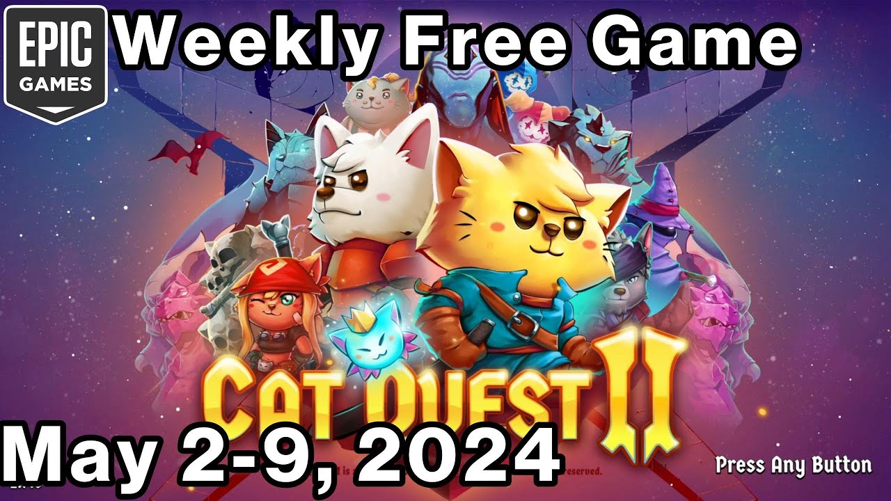 Weekly Free Games from Epic Games: Cat Quest 2!