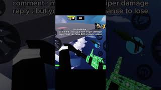 comment custom weapon in rivals but the 1st reply is the downside #robloxrivals #fyp #rivals #rival