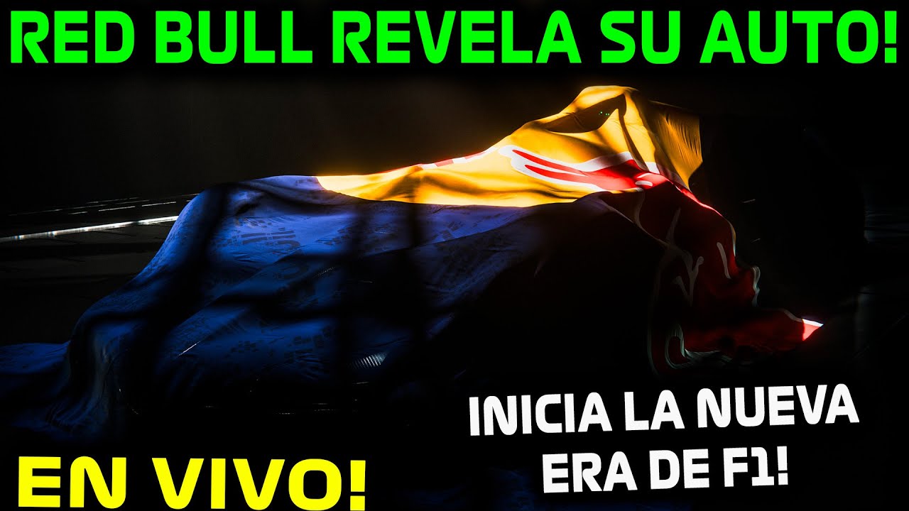 🔴RED BULL PRESENTA SU NUEVO AUTO 2026!! EN VIVO!! FORD  y RED BULL JUNTOS!! LIVERY RED BULL F1 2026