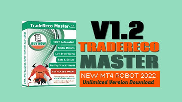 TradeReco Master v1.2 - Back-TEST & Unlimited Version Download