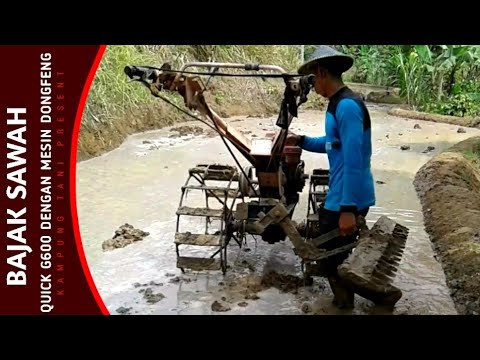 BAJAK SAWAH traktor quick G600 dengan mesin dongfeng BAJAK SAWAH traktor quick G600 dengan mesin dongfeng