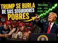 TRUMP SE DELATA SOLO: SUS PROPIOS VOTANTES DICEN QUE SE ESTÁN MURIENDO DE HAMBRE Y ÉL LOS IGNORA