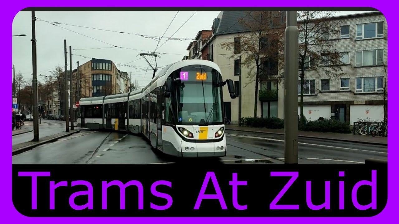 Trams At Zuid! (Antwerp)(30/12/2024)
