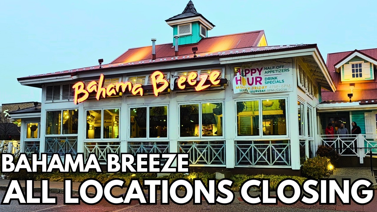 Eating at Bahama Breeze Before it Shuts Down Forever