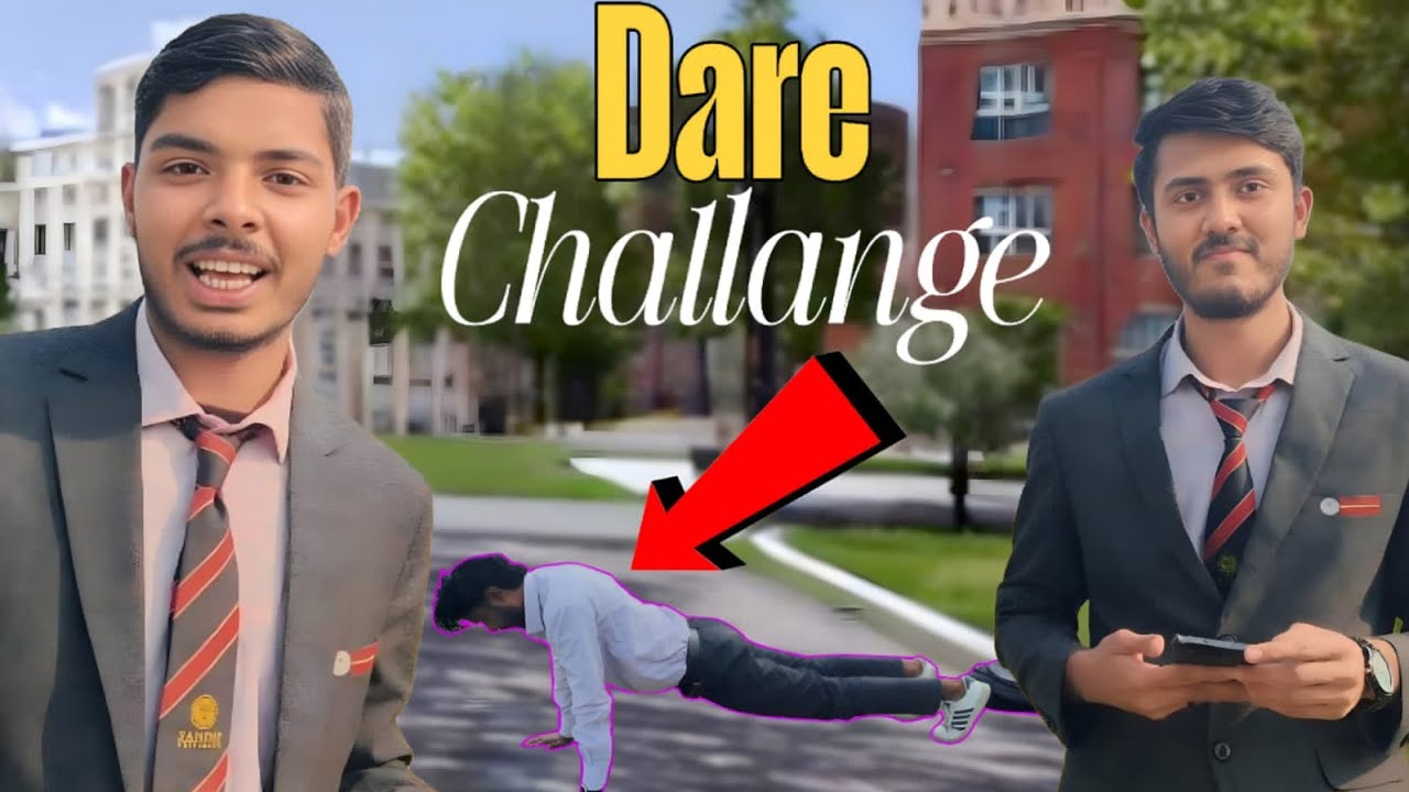 Dare Challenge in University 😱 | Unbelievable 😮 | Ultimate dare Challenge | In Hindi 