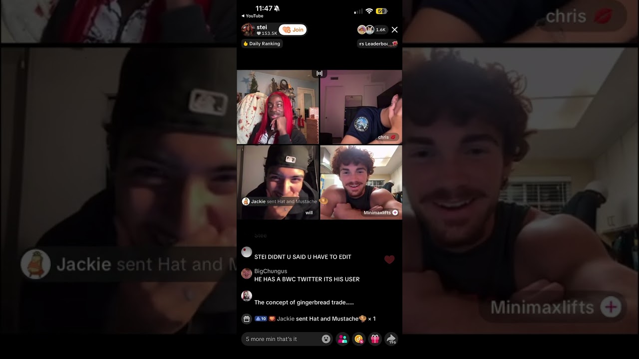 Стей и Крис в прямом эфире TikTok с представителями торговых компаний 18 декабря || Часть 2