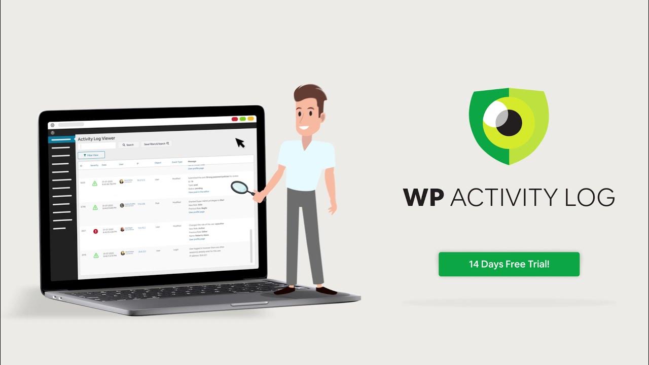 WP Activity Log  Plugin Overview | WordPress Activity Log Plugin | Melapress image