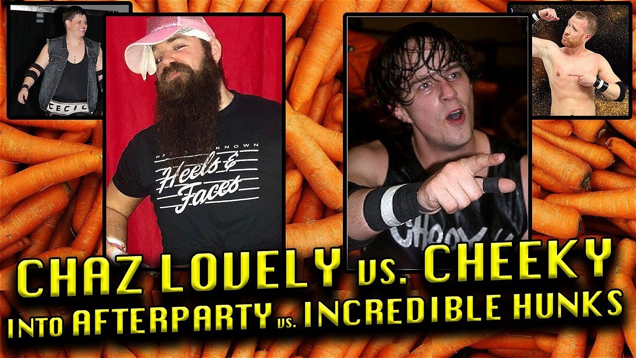 PWA Wrestling  Chaz Lovely vs Cheeky into After Party vs Incredible Hunks   Aug  16