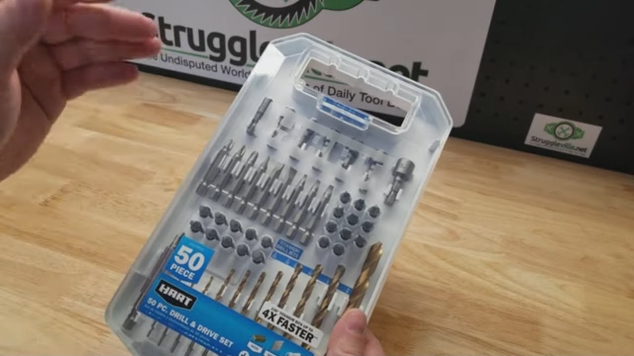 Hart 50 piece drill set Clearance