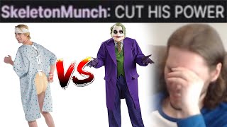 joker vs the ZENIS doctor (**WARNING** jerma gets 𝓯𝓻𝓮𝓪𝓴𝔂 👅) w/ poke, vinny & ster