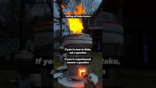 ‼️ Calling all Raku lovers ‼️ #raku #pottery #kiln #ceramic #potter #clay #handmade