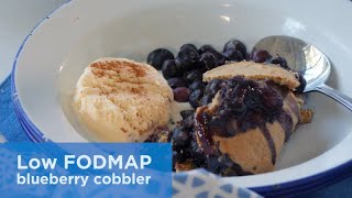 Low FODMAP blueberry cobbler screenshot 4