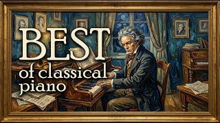 Best 25 Calm Piano Classics Bach Beethoven Chopin Debussy Liszt Mendelssohn Mozart Schumann