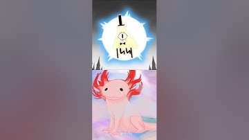 A X O L O T L VS BILL CIPHER 👁️🎩