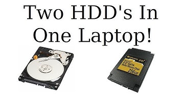 How To Install A Second Hard Drive To Your Laptop!