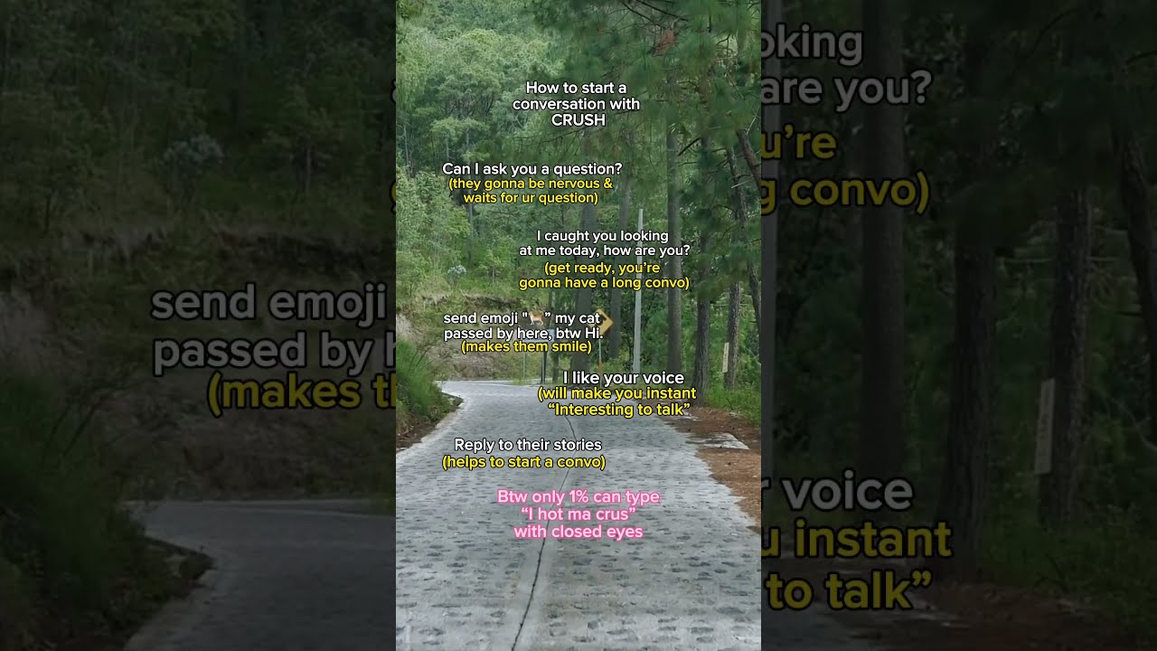 How To Start A Conversation With Crush