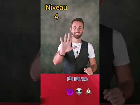 Trouvez La Carte ROUGE Jeu Du Bonneteau Niv 4