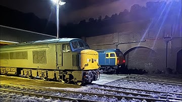 OO Gauge Diesel Depot Operations – Realistic Model Railway Running Session