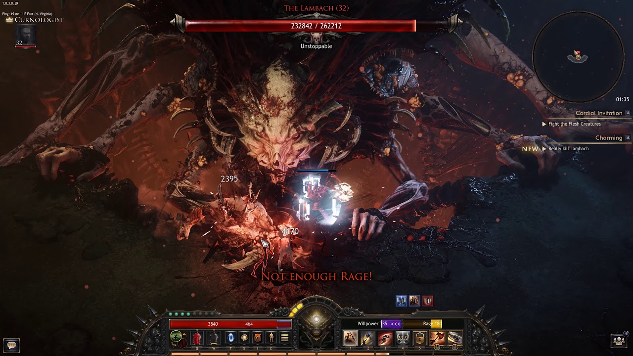 Wolcen Act 2 boss kill Bleeding edge OP