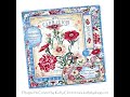 Graphic 45 Flower Market Folio Tutorial January February