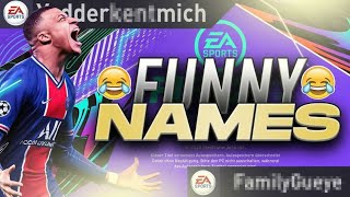 FIFA 21: The best NAME for you FUT CLUB!!! TOP 40 FUNNY Club Names 🤪😝
