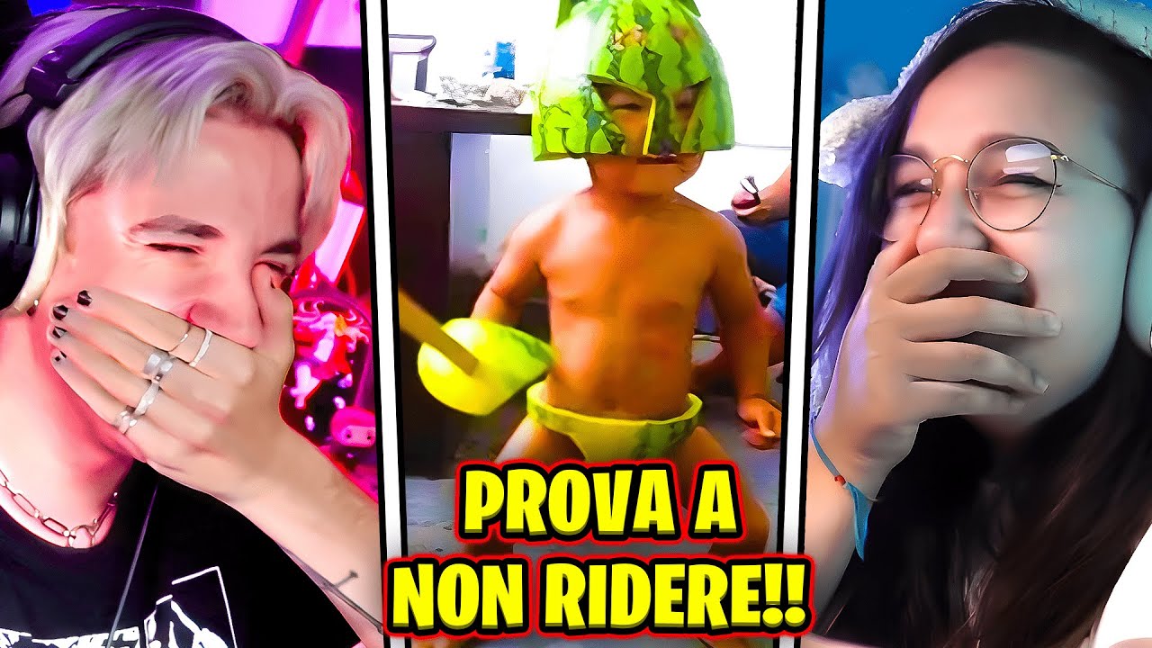 PROVA A NON RIDERE CON @Roby !! 99% *IMPOSSIBILE*!!