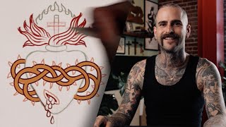 How to draw a SACRED HEART - with Austin Maples