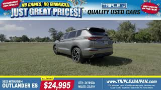 Triple J Ucm Featured Vehicle - 2022 Mitsubishi Outlander Es