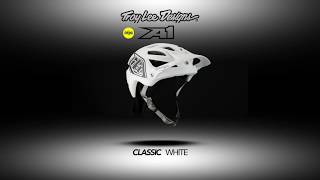 Βίντεο: Troy Lee Designs Κράνος A1 (Mips) MTB Classic Black / White