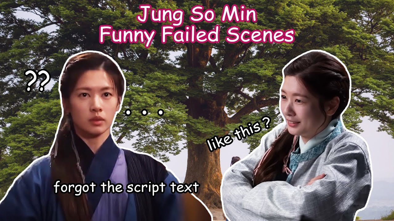 FUNNY JUNG SO MIN DURING FILMING ALCHEMY OF SOULS (2022)