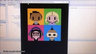 JCreator drawLine Animation - The Black Eyed Peas