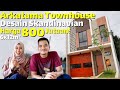 Townhouse skandinavian harga 800 jutaan  arkatama townhouse cimanggis