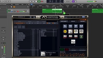 Addictive Drums 2 - Drag and drop  MIDI templates