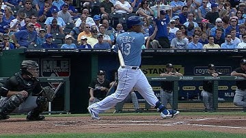 MIA@KC: Royals strike early on Perez