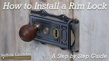 How to Install a Rim Lock | Step-by-Step Guide (2025)