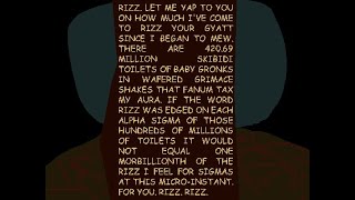 AM Brainrot speech | I have no mouth and I must scream